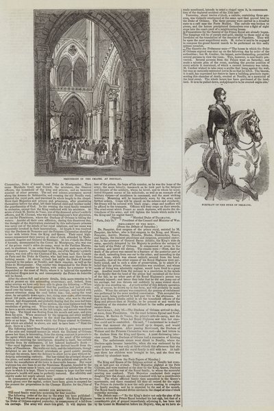 De hertog van Orléans door John Gilbert